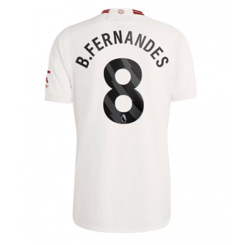 Moški Nogometni dresi Manchester United Bruno Fernandes #8 Tretji 2023-24 Kratek Rokav